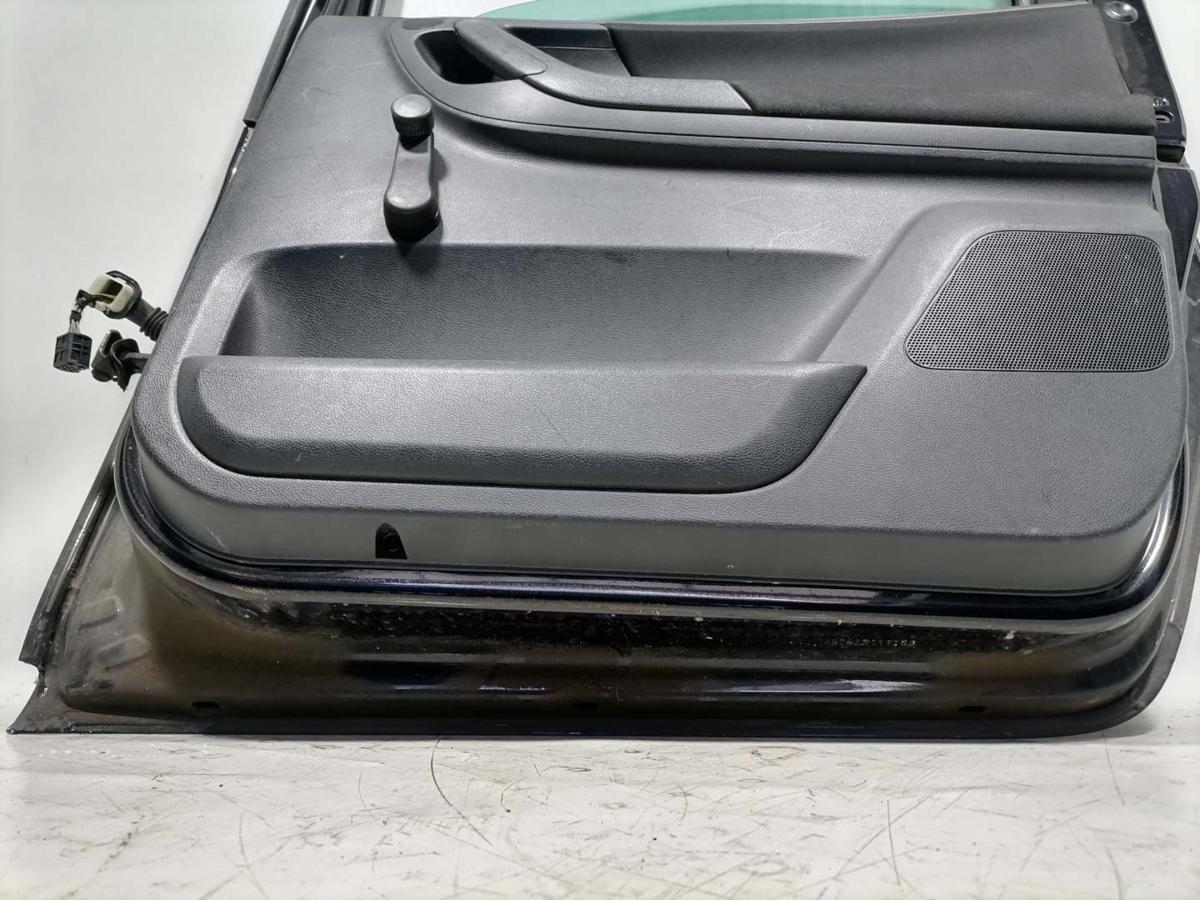 Skoda Roomster original T&uuml;r hinten rechts LF9R Black Magic Rohbau Bj.2010